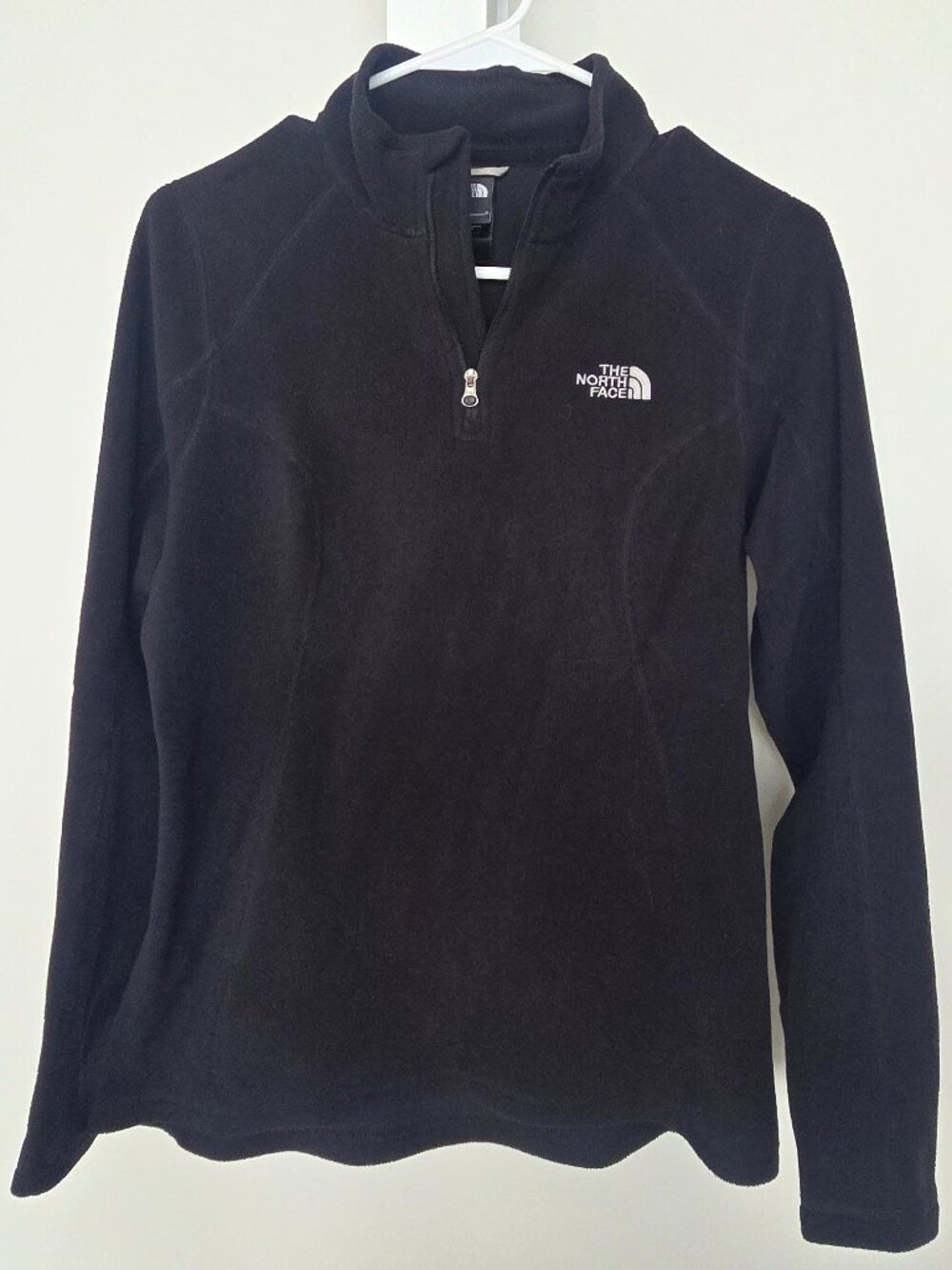 The North Face Women's Black 1/4 Zip Fleece Pullover Sweatshirt XS